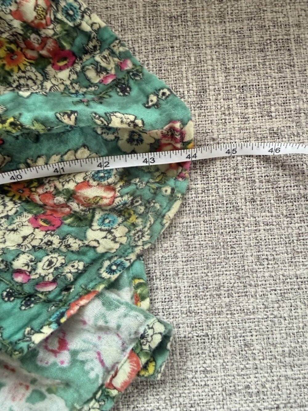 Natural Life Convertible Skirt Dress L/XL Floral Smocked Tiered Boho Flowy - Picture 12 of 12